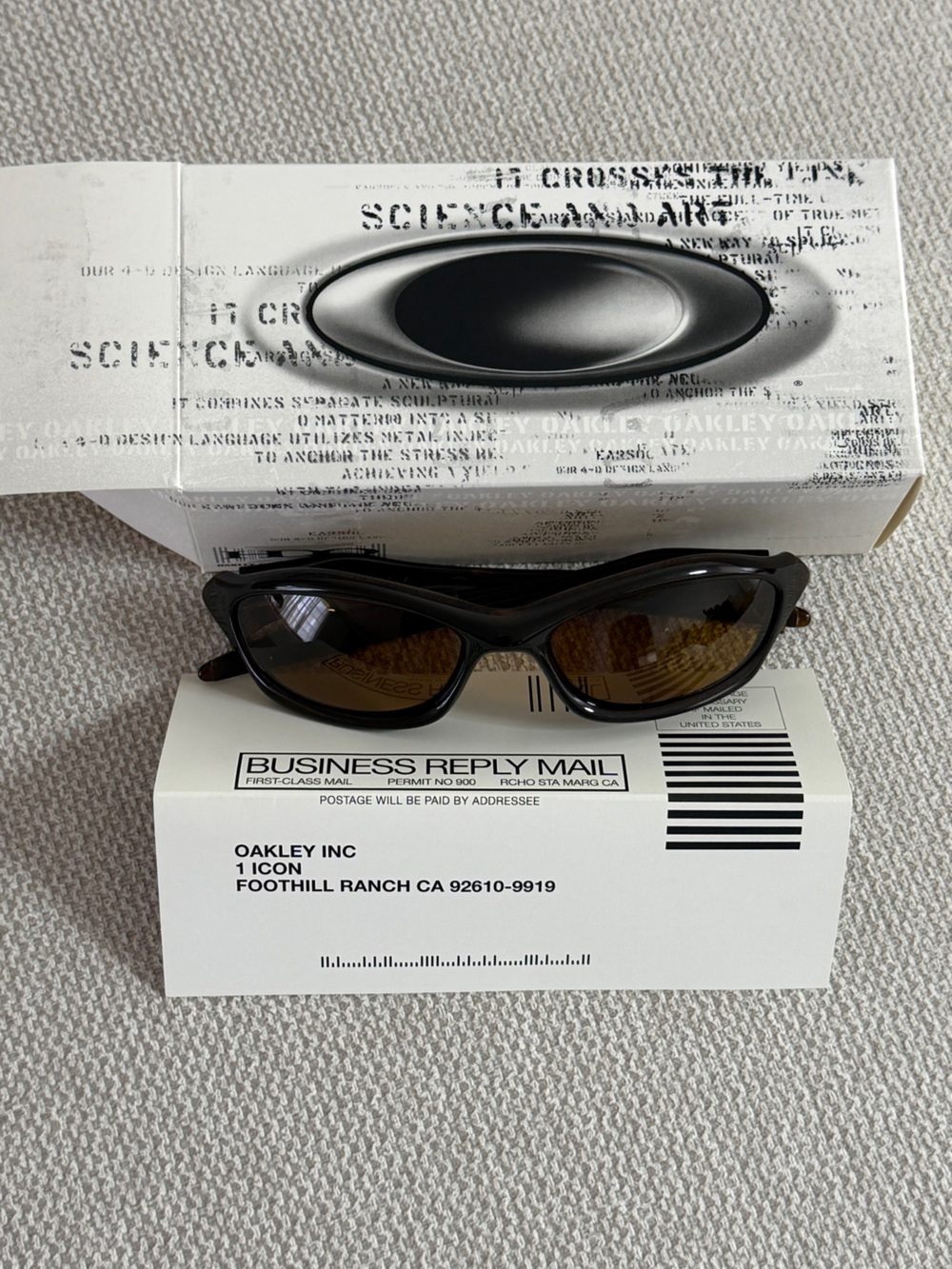 Oakley D2 - MPH Unknown Rootbeer w/Bronze Sunglasses - Picture 3 of 10